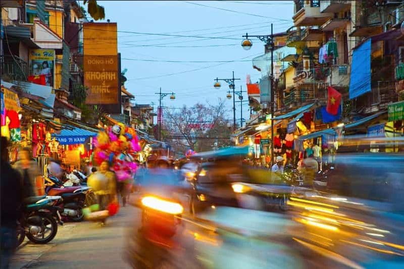 Billet Hanoi : Visite à pied de l'authentique vieux quartier et de la cuisine de rue