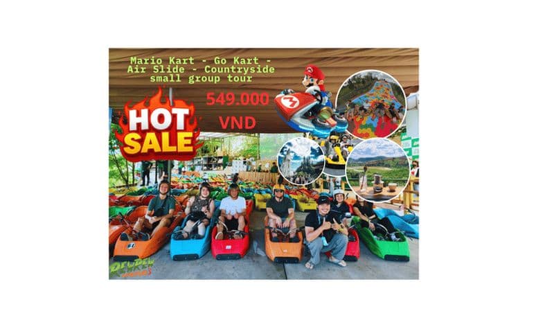 Dalat : Mario Kart - Mongo Land - Petit groupe de campagne