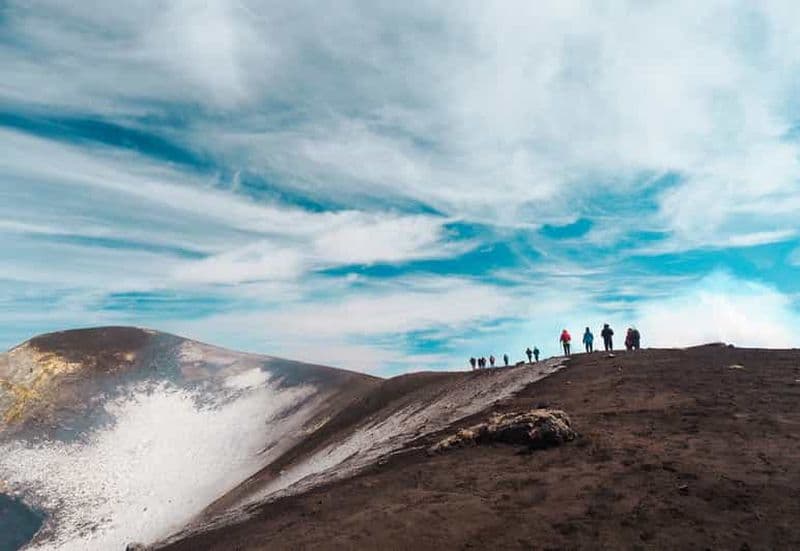 Mont Etna : visite d'une demi-journée et randonnée guidée