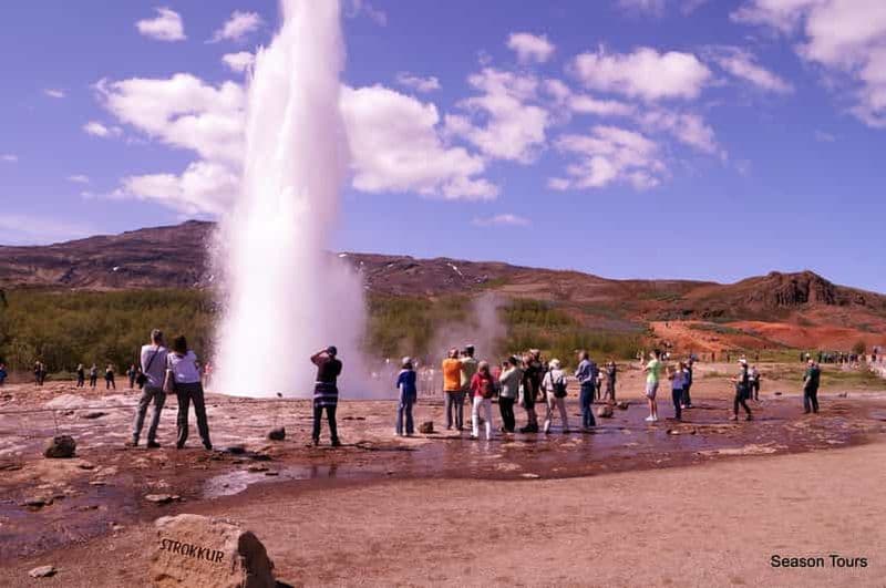 Billet Excursion d'une journée au départ de Reykjavik, KEF, Hveragerði, Selfoss ou Hella.