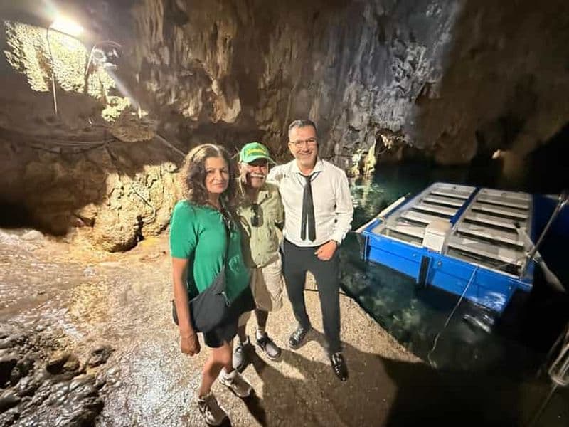 Billet Depuis Naples : Côte amalfitaine en voiture et en bateau et Grotte d'émeraude