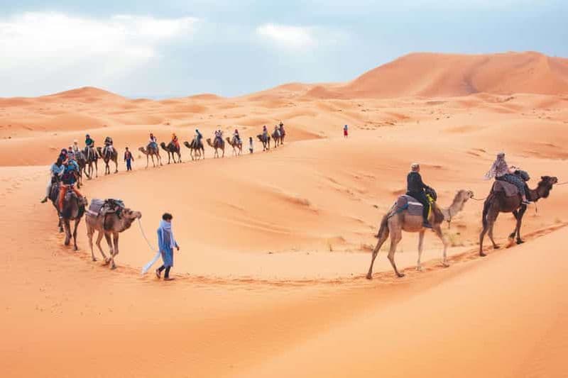 Billet De Fès à Marrakech : 2 jours avec campement de luxe et excursion dans le désert