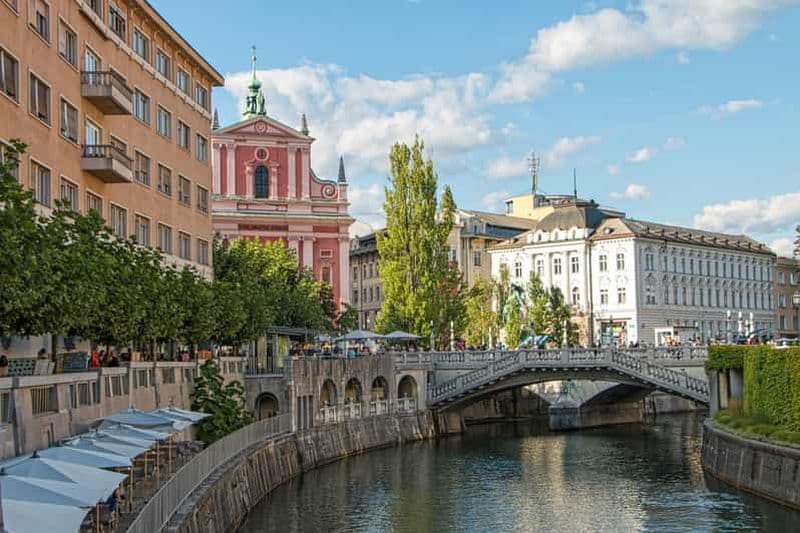 Billet Depuis Zagreb : excursion guidée à Ljubljana et au lac de Bled