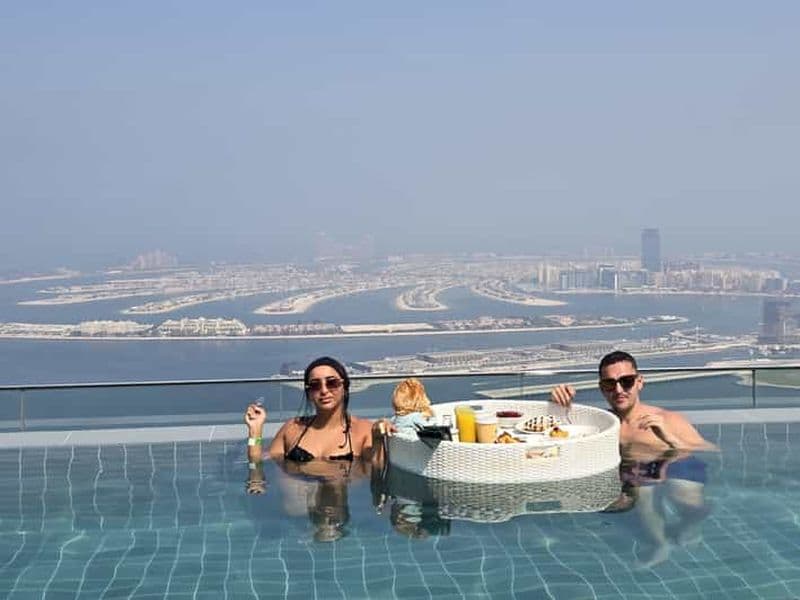 Billet Dubaï : visite d'élite avec piscine panoramique, shopping et prise en charge à l'hôtel