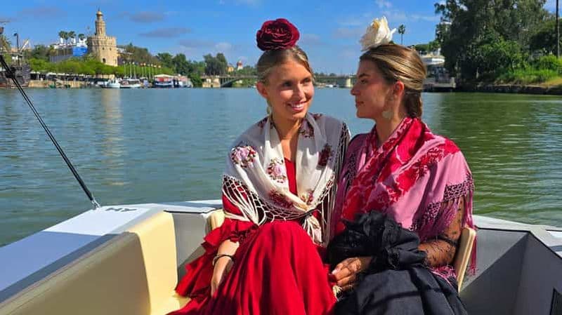 Séville depuis le fleuve : Promenade privée ECO, TAXI SHIP.