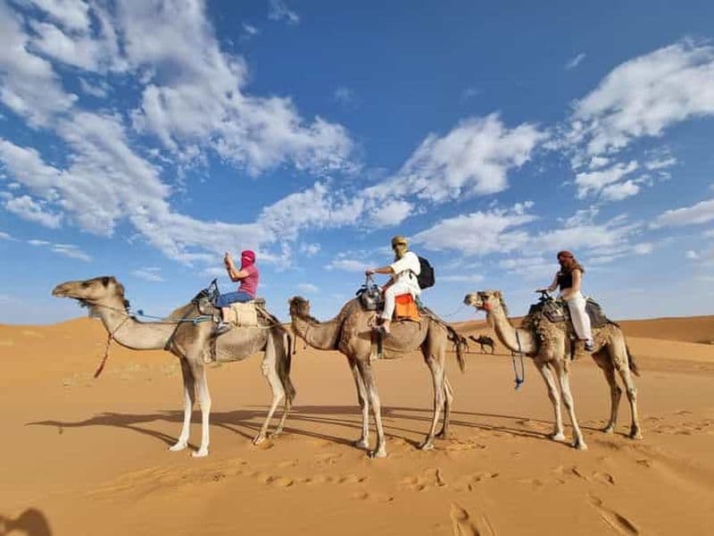 Billet De Marrakech à Merzouga Erg Chebbi : Circuit de 4 jours dans le désert