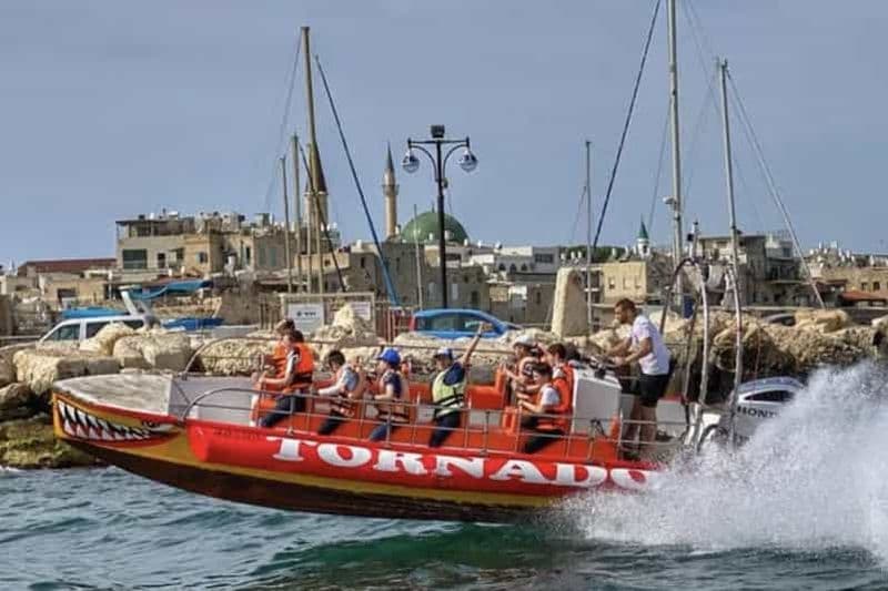 Billet Tel Aviv : Promenade en bateau à grande vitesse Tornado à partir de Jaffa