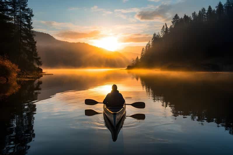 Omiš : 5 heures de kayak sur la rivière Cetina dans le parc naturel préservé