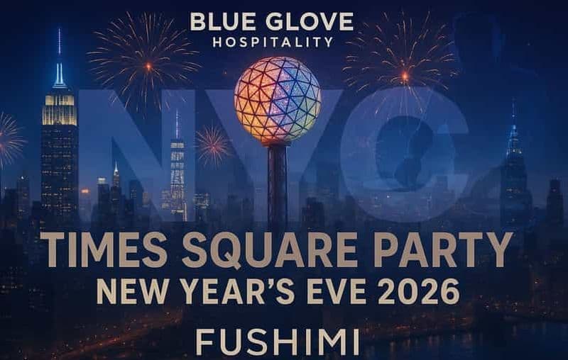 Billet Réveillon du Nouvel An à Times Square avec DJ