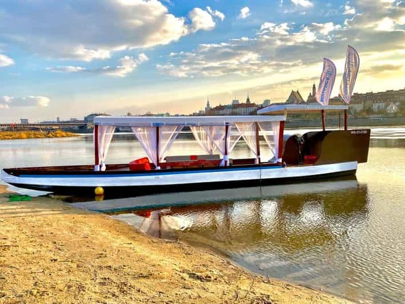 Varsovie : croisière panoramique en gondole sur la Vistule