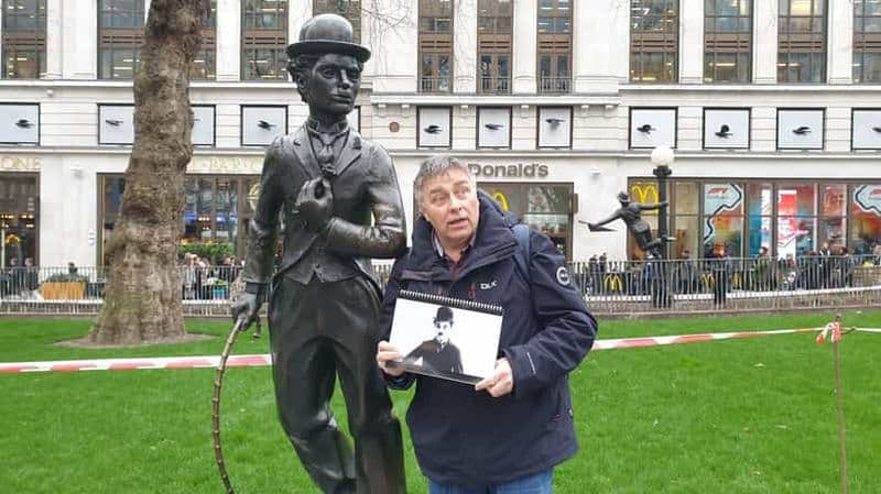 Billet Londres : visite guidée sur les traces de Charlie Chaplin avec trajet en métro