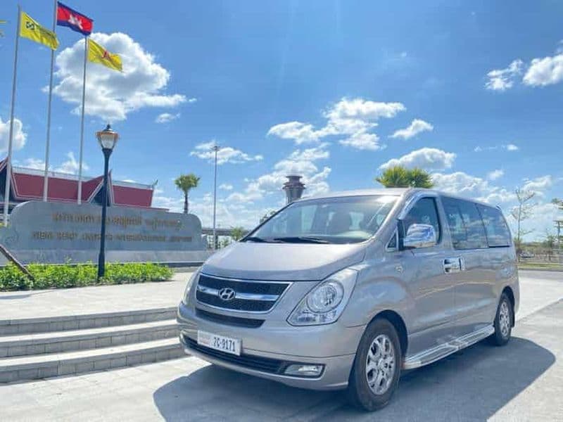 Transfert en taxi privé de Phnom Penh à Siem Reap