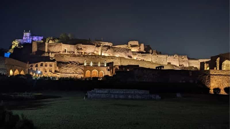 Hyderabad : Billet pour le spectacle de sons et lumières du Fort de Golconde