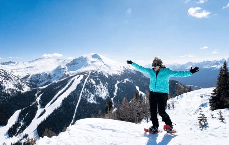 Banff : Ski à Sunshine Village, sources chaudes et promenade en traîneau