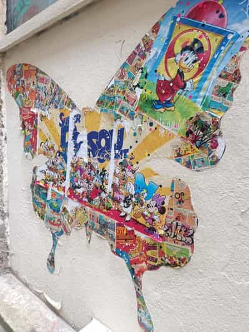 Lyon : Street Art dans le quartier de la Croix Rousse