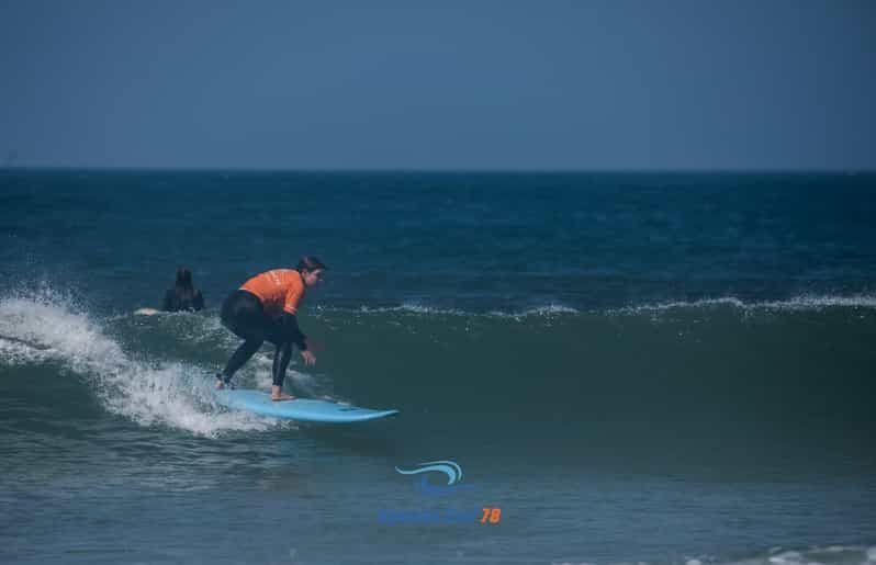 Leçon de surf en groupe