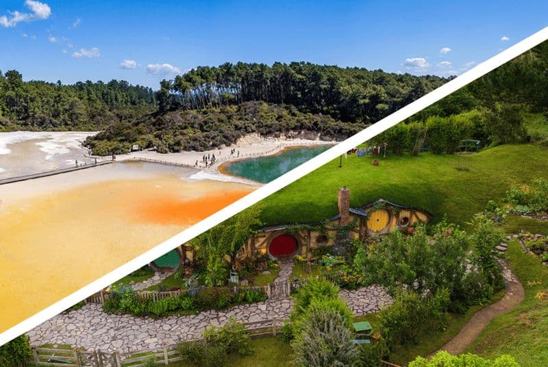 Billet Auckland : Hobbiton, Rotorua et Wai-O-Tapu - Excursion d'une journée