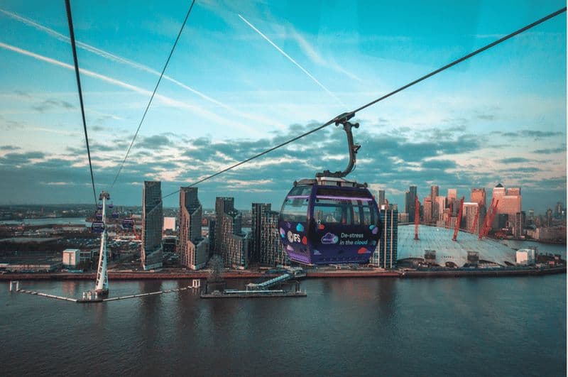 Londres : IFS Cloud Cable Car