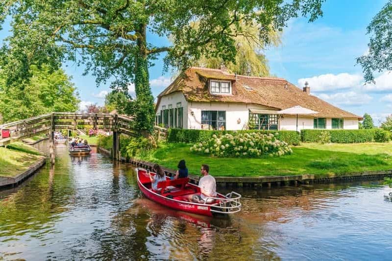 Billet Depuis Amsterdam : l'expérience ultime de Giethoorn avec sortie en bateau