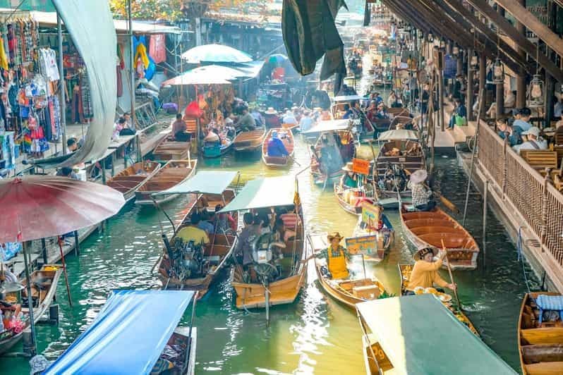 Billet BKK : Demi-journée privée au marché flottant de Damnoen Saduak