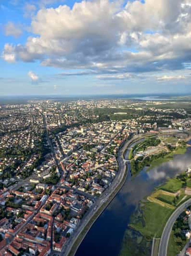 Billet Kaunas : Vol en montgolfière avec transfert à l'hôtel