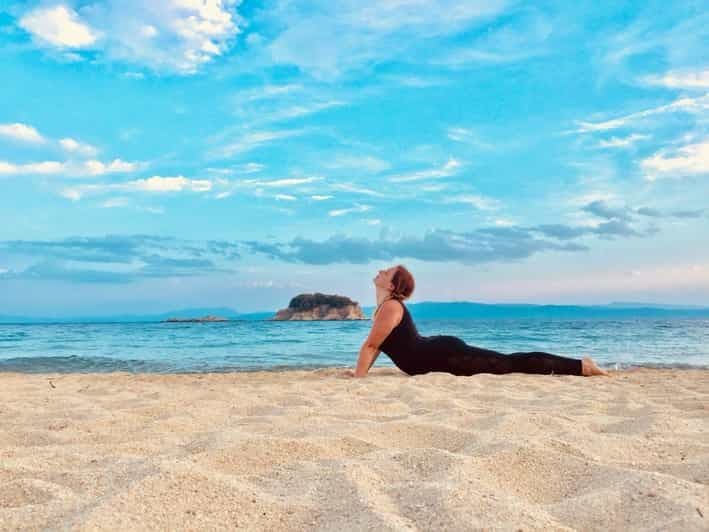 Majorque : yoga matinal au bord de la mer