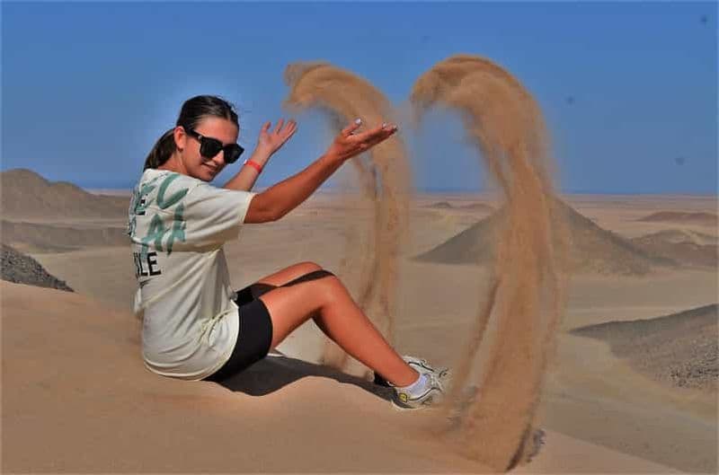 Hurghada : safari en quad vers la montagne de sable et le désert