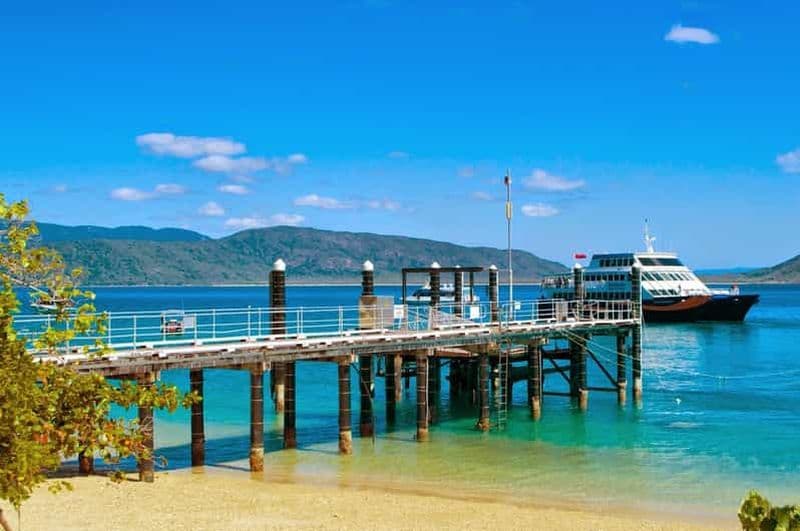 Billet Depuis Cairns : Transfert aller-retour en bateau sur l'île de Fitzroy