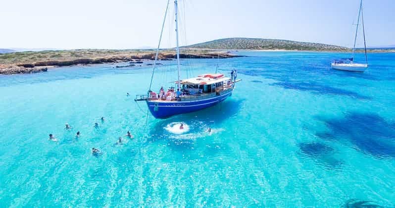 Au départ de Paros : Croisière de baignade d'une journée à Antiparos et Despotiko