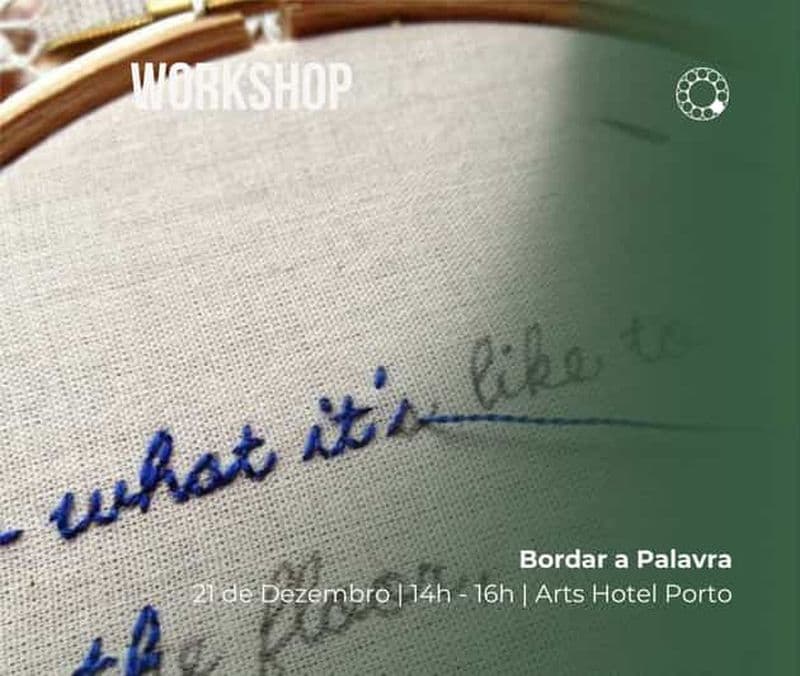 Porto : Atelier de broderie poétique
