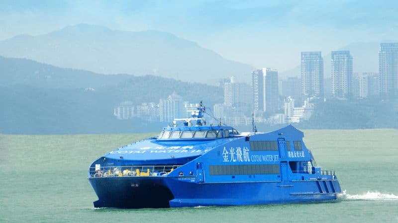 Billet Hong Kong : voyage en ferry entre l'île de Hong Kong et Macao