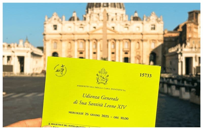 Billet Vatican : Audience papale et visite guidée de la basilique Saint-Pierre