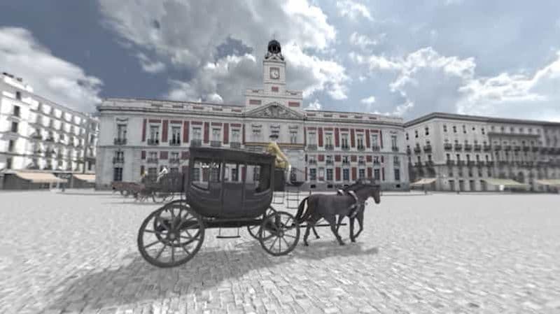 Expérience de réalité virtuelle, billets et images