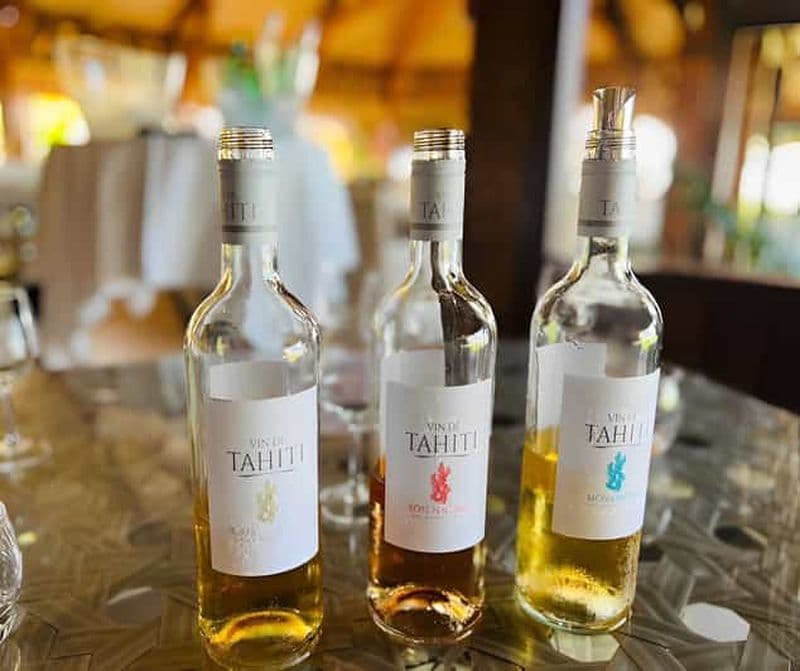 Bora Bora : accord vin et rhum de Tahiti