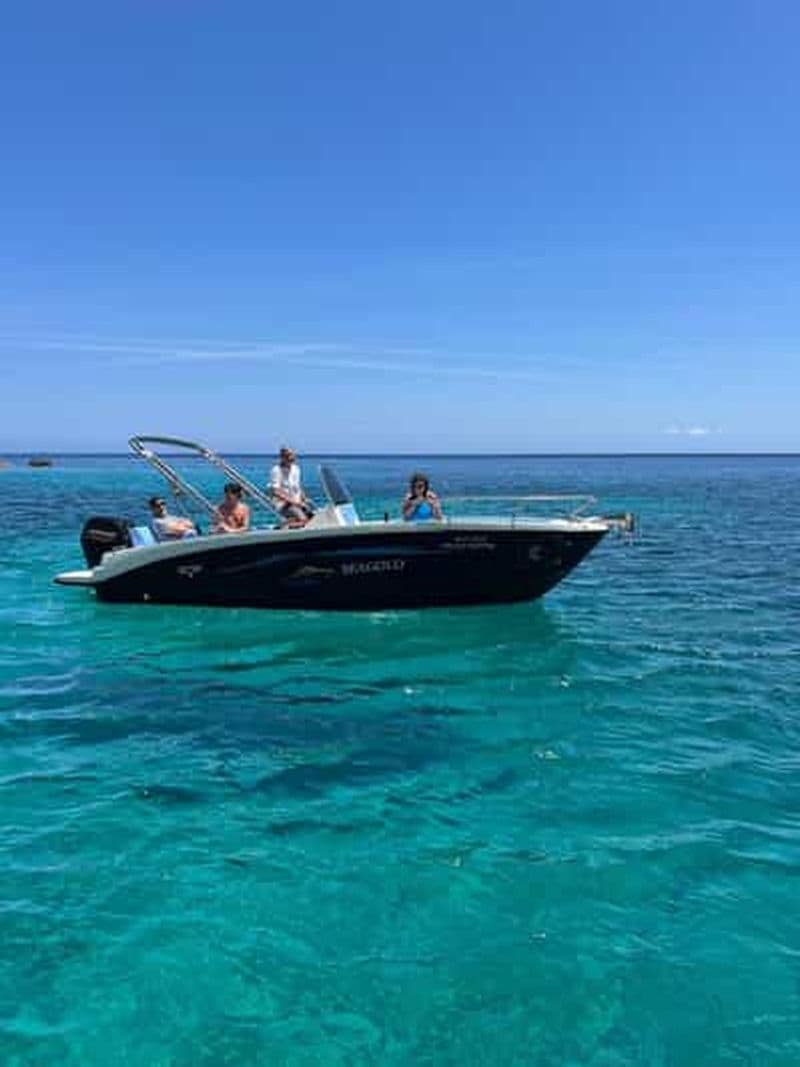 Billet Palerme : tour en bateau à Mondello avec collation et plongée avec tuba