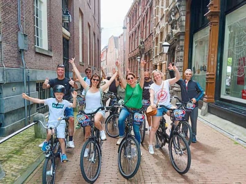 Billet Amsterdam : Visite guidée en français à vélo hors des sentiers battus