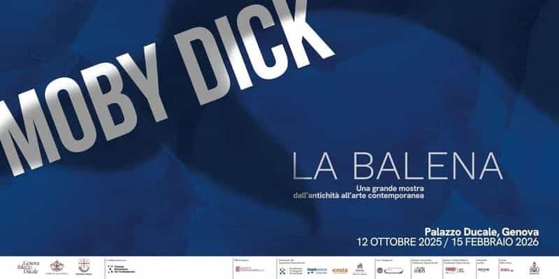 Gênes Palais Ducal : Billet d'entrée Exposition Moby Dick - La Baleine.