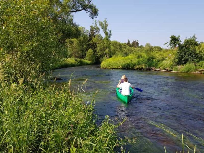 Au départ de Viechtach : Excursion en canoë sur la rivière Regen jusqu'à Höllensteinsee