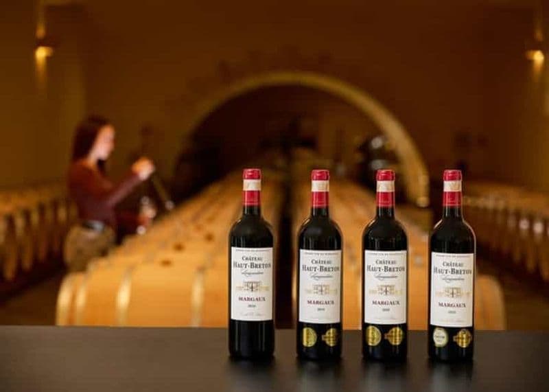 Billet Margaux : visite de la cave avec dégustation en barrique et dégustation verticale