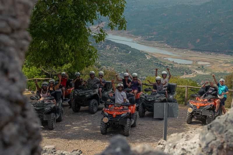 Au départ d'Héraklion : Excursion d'une journée en Quad Safari en Crète sauvage