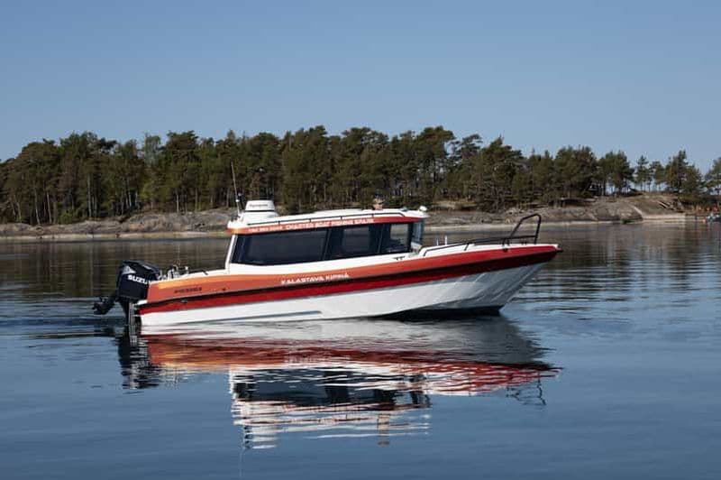 Helsinki : service de bateau-taxi privé