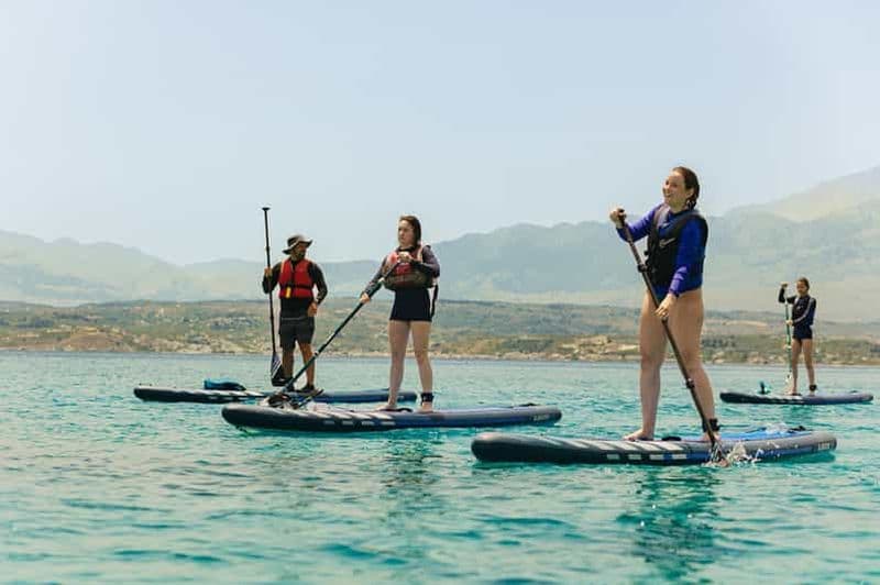 La Canée : visite en petit groupe en stand up paddle