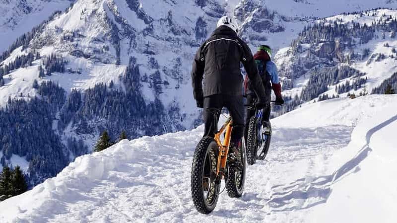 St. Moritz Valley Winter E-Bike Tour with Guide