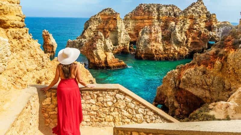 Billet Lisbonne : visite privée de l'Algarve, Algar Seco, Benagil et Lagos