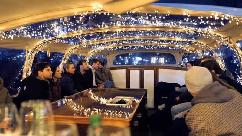Billet Amsterdam : Tour en bateau du festival des lumières avec boissons illimitées !