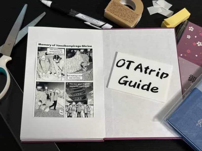 Billet Kyoto : promenade au sanctuaire de Shimogamo avec souvenir manga