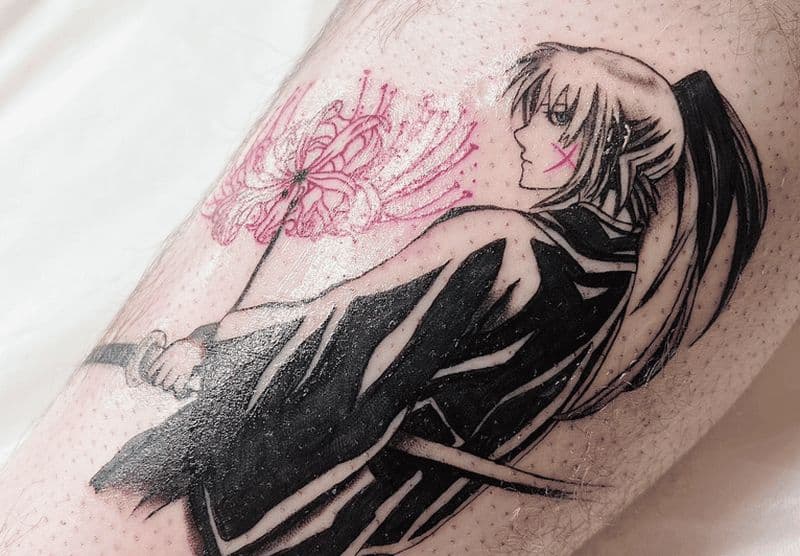 Billet Tokyo : Tatouage Anime, Manga ou Kanji dans un salon moderne