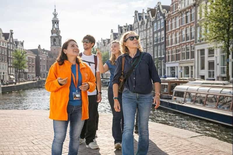 Billet Amsterdam : visite à pied en petit groupe et dégustation de fromage