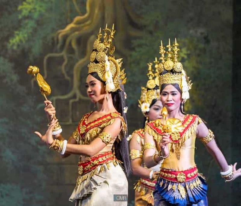 Billet Siem Reap : Dîner et spectacle traditionnel avec transfert à l'hôtel