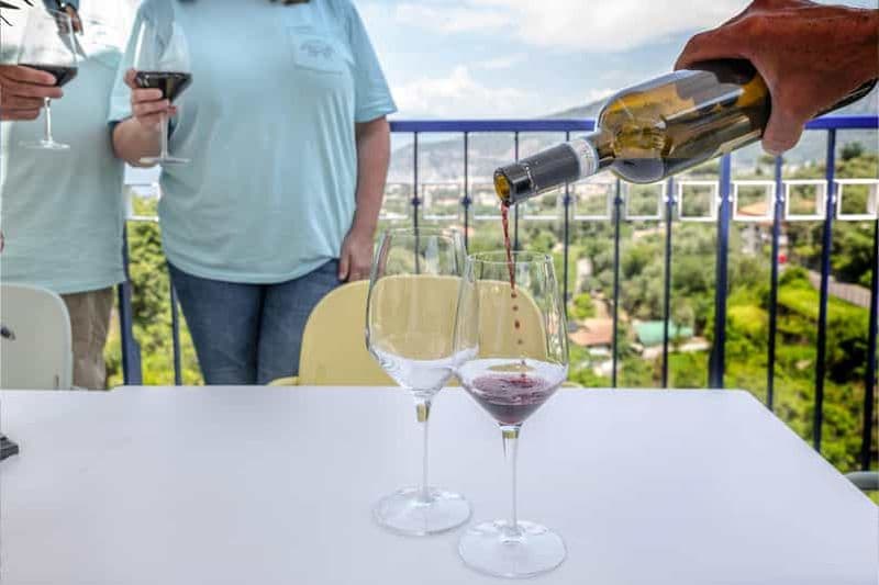 5 dégustations de vins et de produits typiques sur la côte de Sorrente